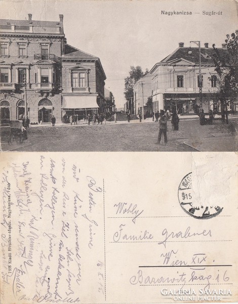 Nagykanizsa Sugár út 1915 RK Magyar Hungary