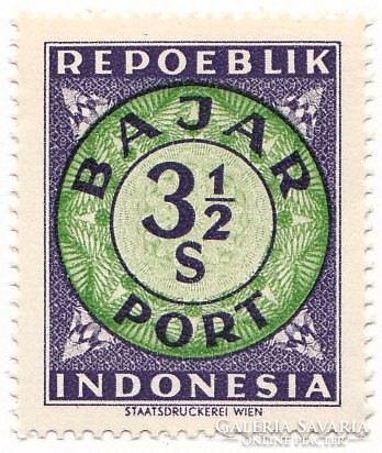 Indonézia portóbélyeg 1949