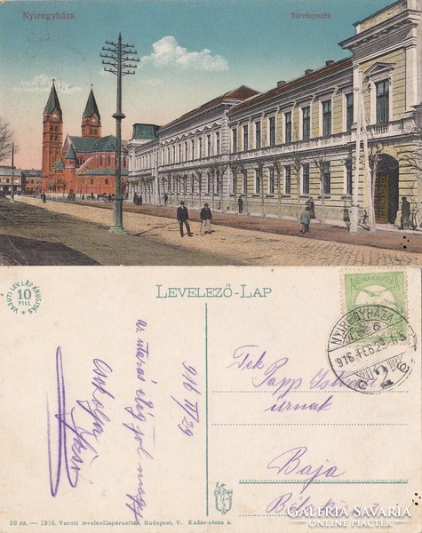 Nyíregyháza Törvényszék 1916 RK Magyar Hungary
