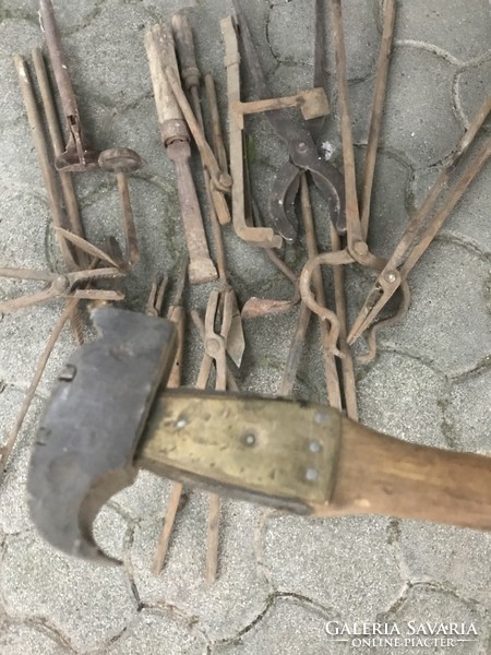 That's all?! For a museum!!! 120-year-old horseshoe tools!