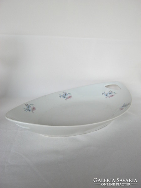 Zsolnay porcelain large bowl with handle