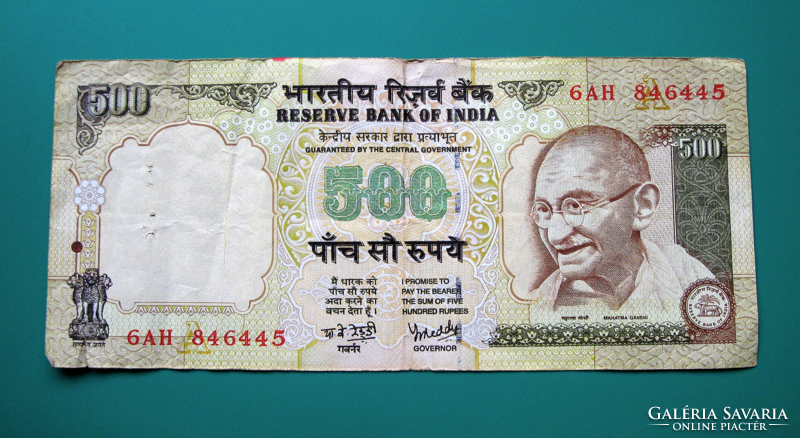 INDIA –500 Rúpia Bankjegy –2000-