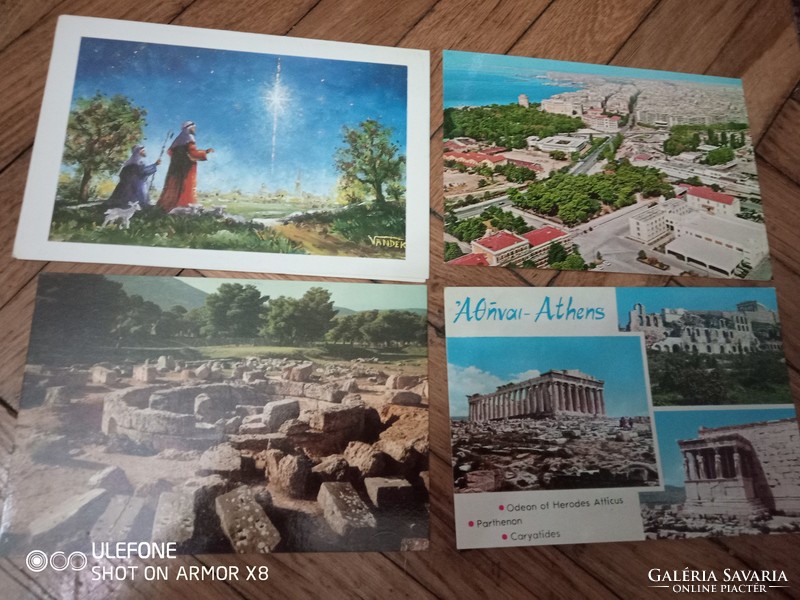 Különleges 22 darabos képeslap gyűjtemény az 1970-es évekből