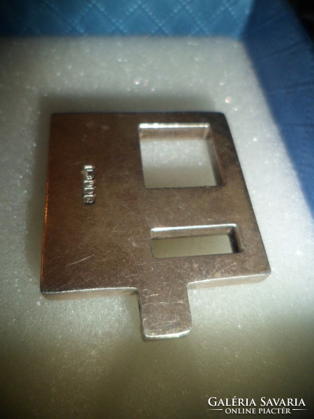 Minimalist silver pendant