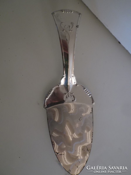 Cake spatula - silver-plated - 20 x 6.5 cm - German - perfect