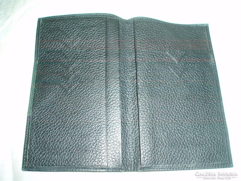 Gold pfeil genuine leather men's binder