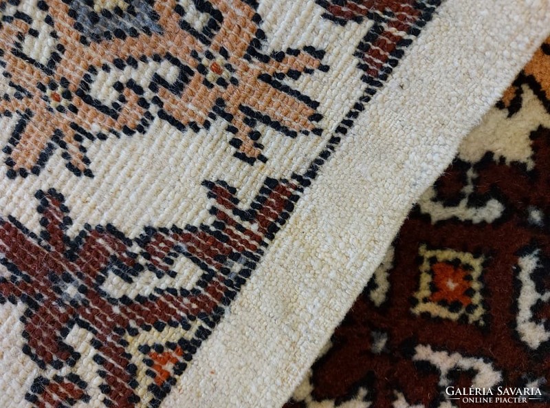 Berber 95x185 kézi csomózású gyapjú perzsa szőnyeg Kzm_504 ingyen posta