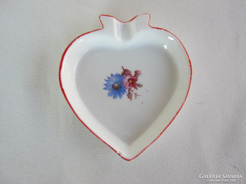 Drasche porcelain heart shaped ashtray ashtray