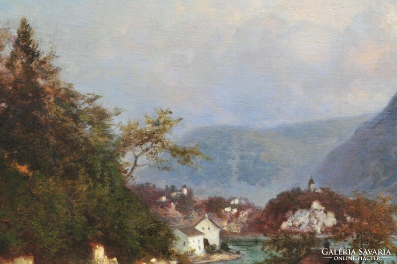 Brodszky Sándor  (Tóalmás, 1819-1901, Budapest), Traunsee