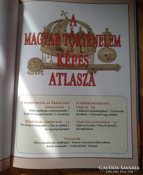 A magyar történelem képes atlasza, ajánljon!