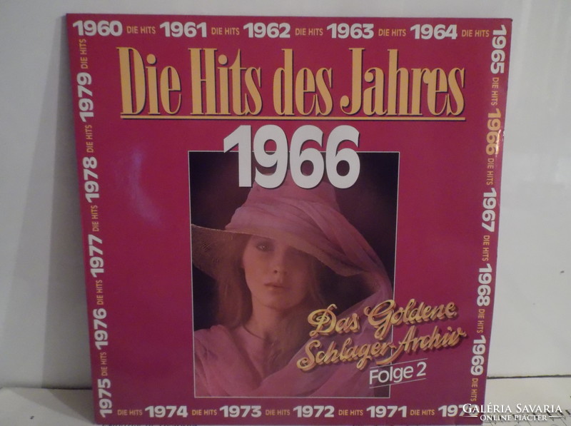 Vinyl record - super hits 1966 - German - perfect