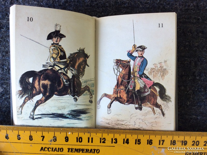 Porosz lovasság története,mini könyvben 1648-1871