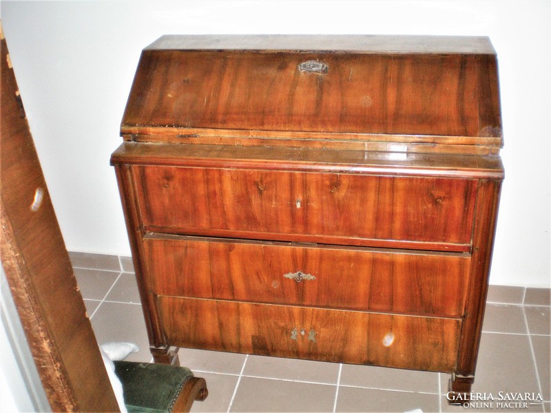 Antik biedermeier fiókos szekreter