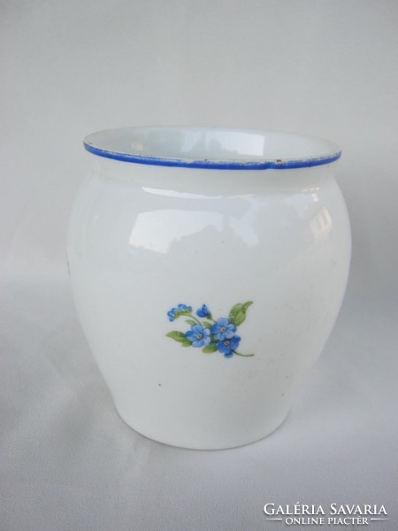 Retro ... Zsolnay porcelain forget-me-not mug larger size
