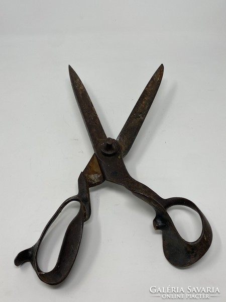 Huge size forged iron tailor's scissors, tailor's scissors - 35cm - cz