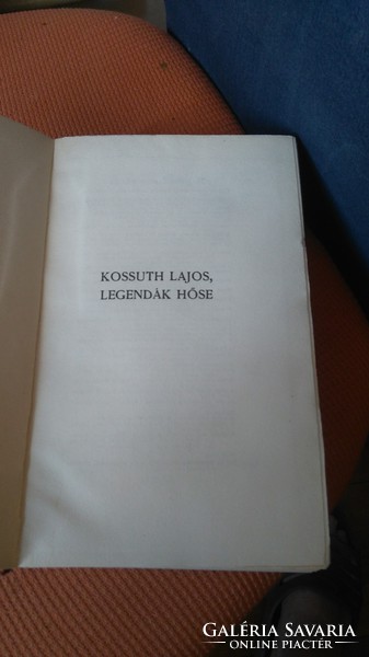 HEGEDÜS LÓRÁNT KOSSUTH LAJOS LEGENDÁK HŐSE 1941 ATHENEAUM