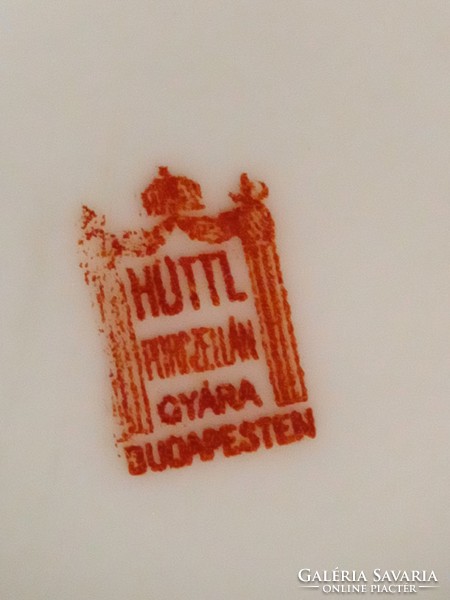 Hüttl porczelán Budapesten