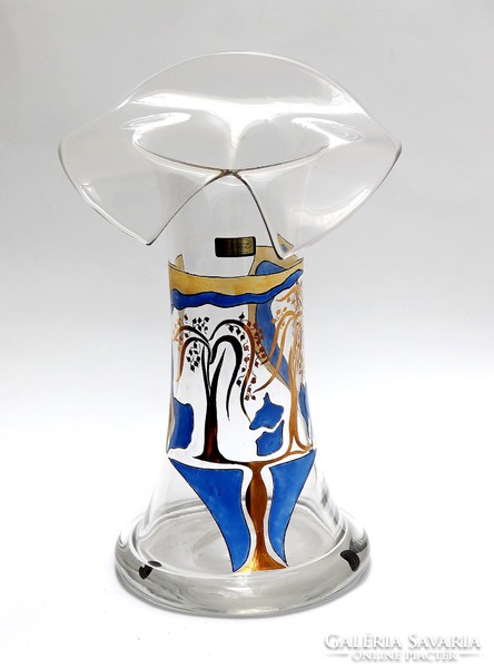 Design glass vase, flawless