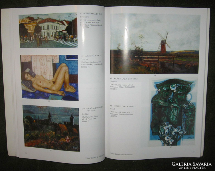 Fork Gallery 3.Paint and Artwork Auction Catalog 2000.09.14.