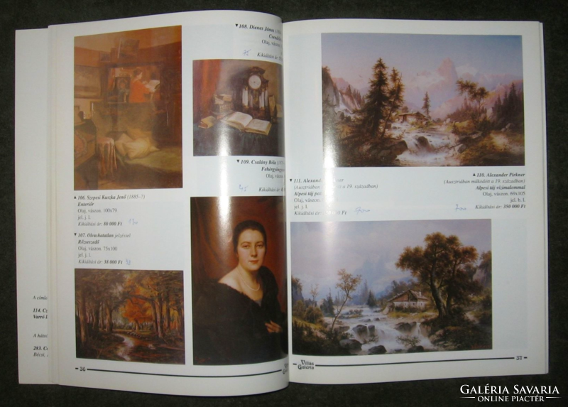 Fork Gallery 2.Paint and Artwork Auction Catalog 1999.09.17.