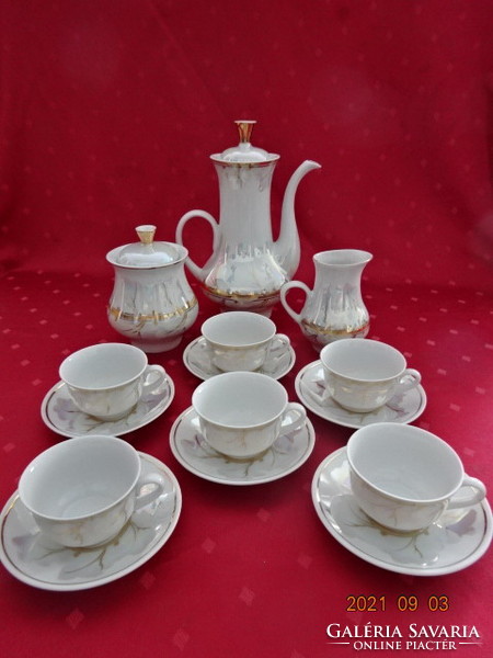 Russian porcelain, six-person coffee set, 15 pieces. He has!