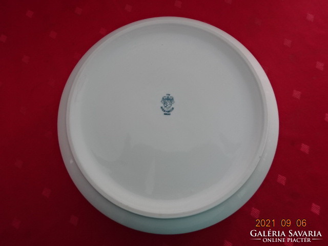Great Plain porcelain, daisy-patterned garnished bowl, diameter 21 cm. He has!