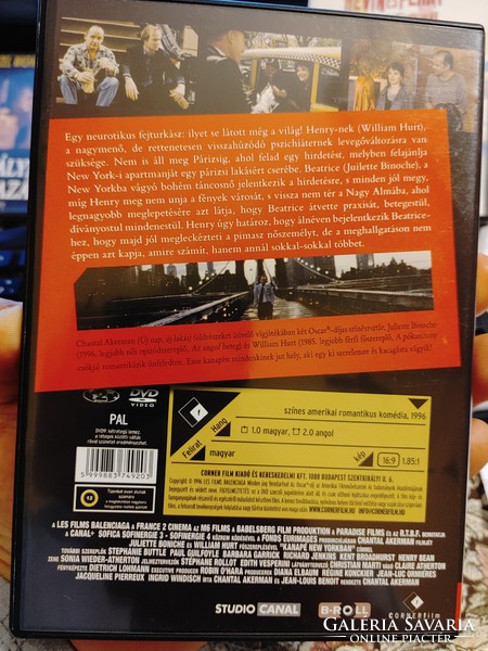 KANAPÉ NEW YORKBAN DVD film makulátlan