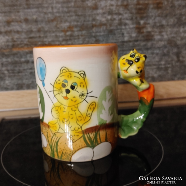 Wonderful kitten mug for children sweetness