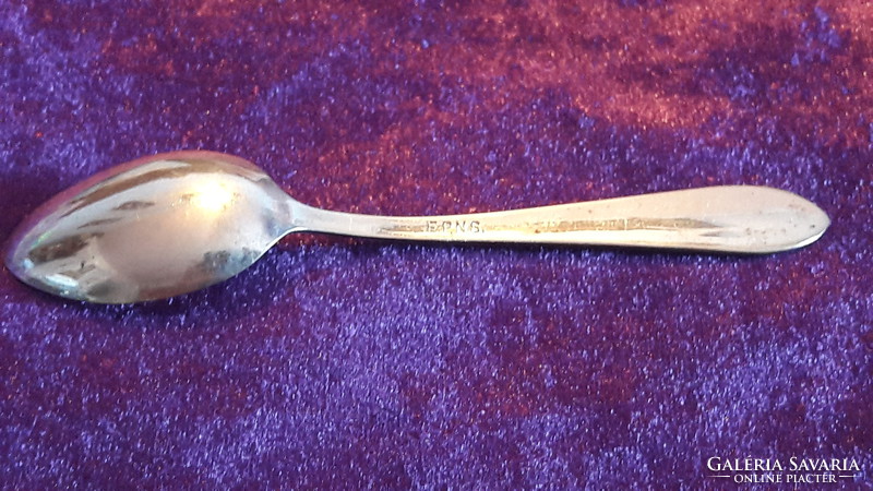 Old silver - plated spoon 3.