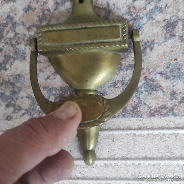Copper ornate knocker