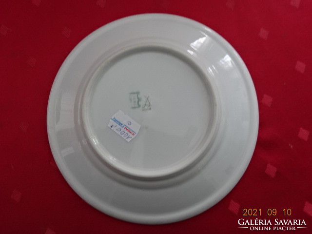 Drasche porcelain small plate, antique, small floral, diameter 19 cm. He has!