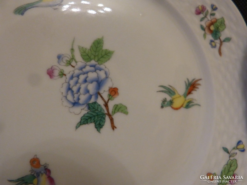 5 pcs. Old Herend plate, 19 cm.