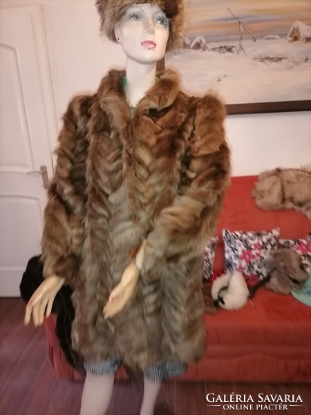 More beautiful more beautiful than me very elegant sheared fox fur casual also 42 44 105 up to 95 length