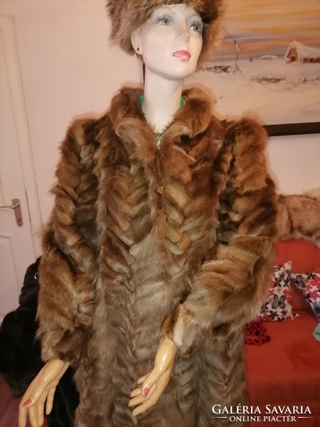 More beautiful more beautiful than me very elegant sheared fox fur casual also 42 44 105 up to 95 length