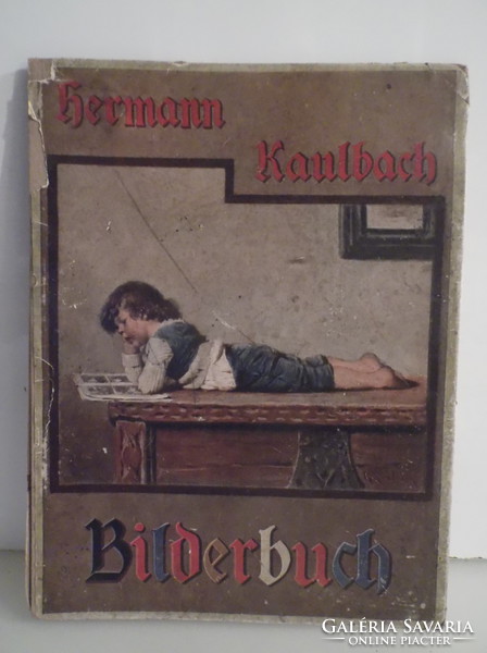 1918 - Year - Austrian - book cover - 28 x 21 cm - for creative purposes