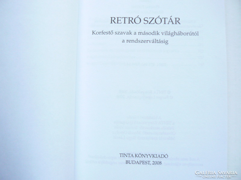 Retro dictionary, burget lajos 2008, book in good condition