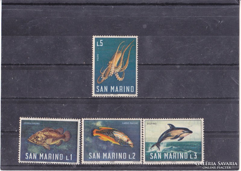 San Marino emlékbélyegek 1966
