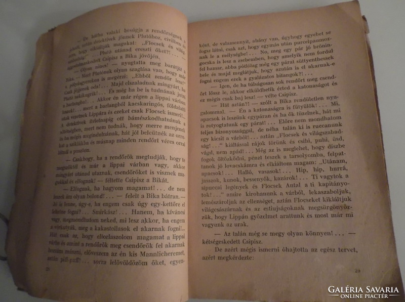 Book - 1942 - Zoltán ambrus - Adventures of a cinema bandi - 22 x 15 cm