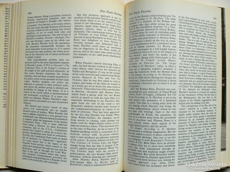 Cinema in critical dictionary, volume one and two, 1980, richard roud, book in good condition