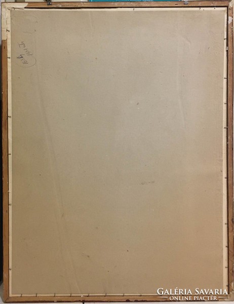 Dated: 67'/1967/, marked ink drawing, with frame: 88 x 68 cm,