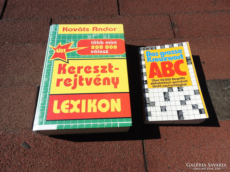 Das grosse kreuzwort abc - new crossword puzzle lexicon: kováts andor