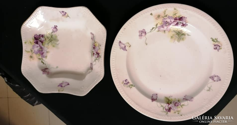 Fabulous violet, beaded austria porcelains