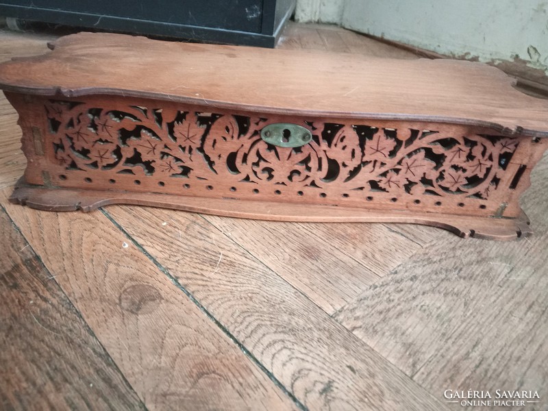 Beautiful antique hand-carved chest