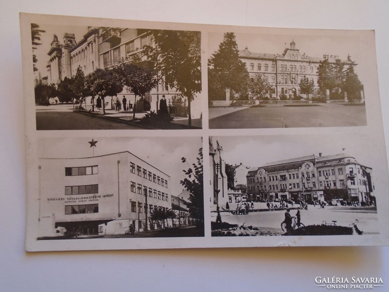 D184360 old postcard from Kaposvár c1950