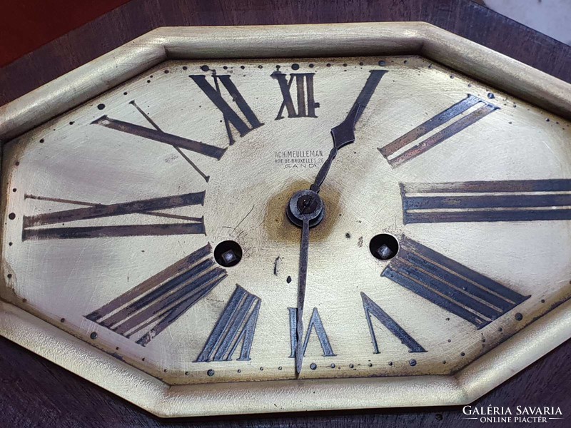 Antique Belgian furniture clock