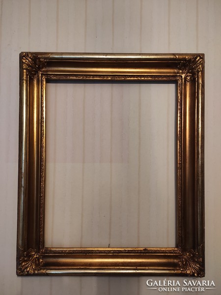 Antique Biedermeier mirror painting collection frame, picture frame, circa 1880.Decoration, accessory,