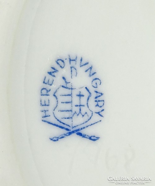 0O589 Herendi Viktória porcelán fogpiszkálótartó