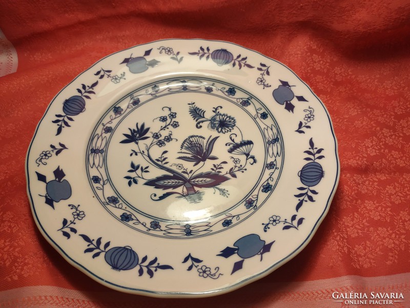 2 pcs. Porcelain cookie plate with onion pattern