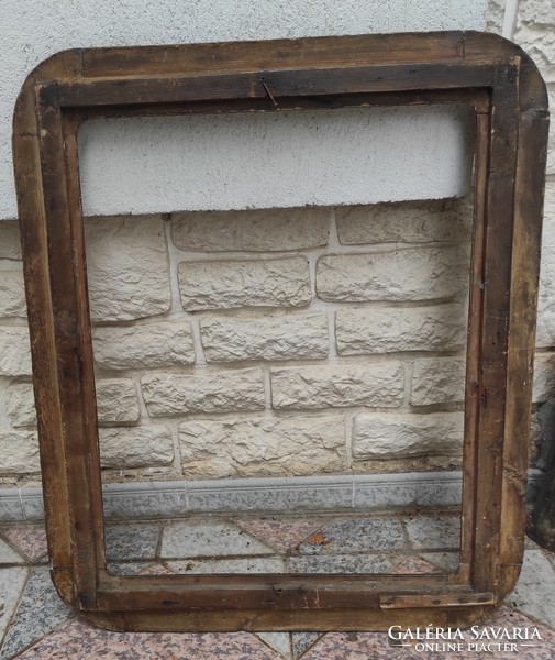 Antique Biedermeier painting mirror frame from the 1800s! Picture frame