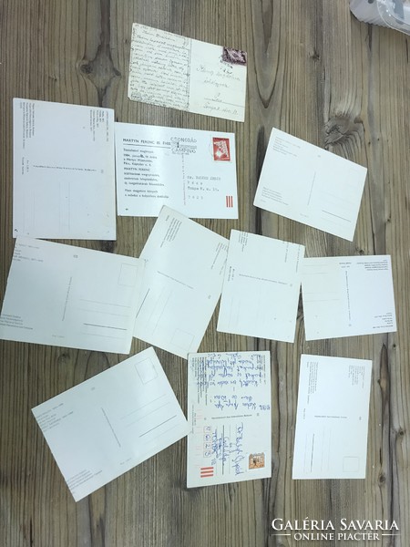 Művészeti témájú képeslapok levelezőlapok Színyei, Martyn, Munkácsi stb